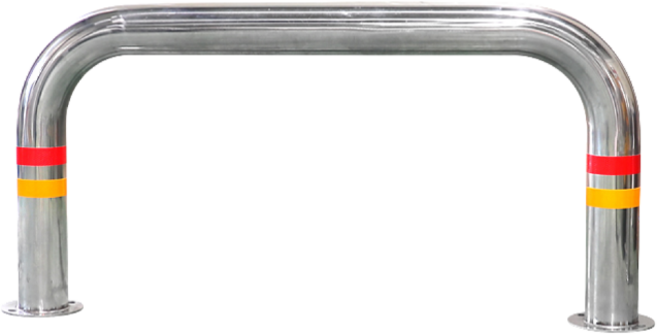 [앙카식] 스텐 U자 볼라드 주차금지봉, 높이(H)600x길이(L)900, 1개