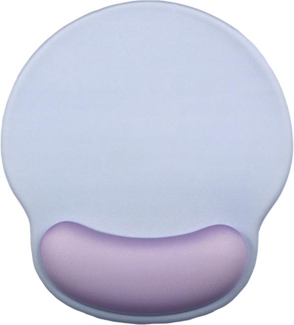 손목보호 마우스패드 G01, 1개, 블루 그레이, MSS-G01BG