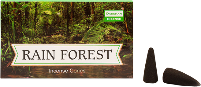 다르샨 인센스스틱, 01.레인포레스트 (콘)