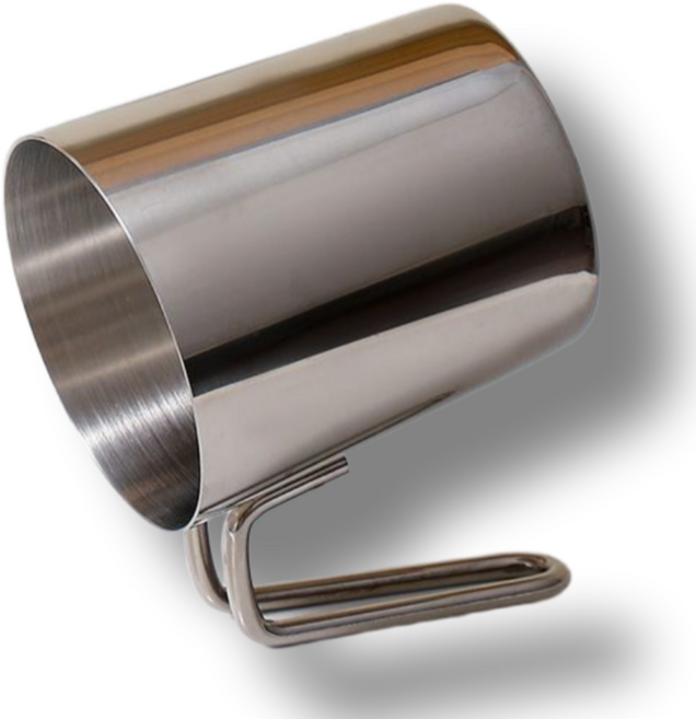 어나오리빙 304 올 스텐 거꾸로 양치컵 어린이집 KC인증, SUS304 양치컵 1개, silver, 1개