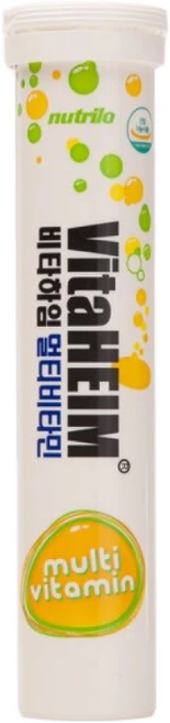 비타하임 발포 멀티비타민 20정, 5개 - 쿠팡