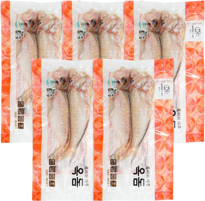 청룡수산 제주 홀피쉬 옥돔 100gx5팩, 5개, 본상품선택