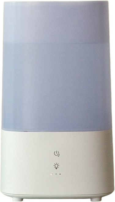 디큐브 대용량 무드등 가습기 4L, 화이트