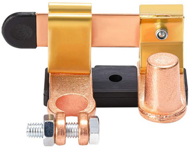 JK 나이프 블레이드 마스터 스위치 수직형 배터리 차단 킬스위치 전원 방전방지 용품 출장 여행, 1개