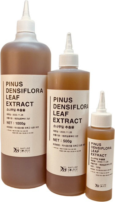 무방부제 소나무잎추출물 원액 100g 500g 1000g, 150g, 1개