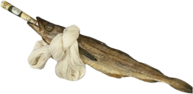 국내건조 고사용 마른 통북어 명주실 고사 셋트 신차 자동차 개업식, 170g, 1개