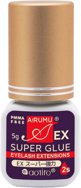 아루무 속눈썹연장 전문가용 안전인증글루 아이토모 슈퍼강력글루, 슈퍼강력글루 5g, 1개, .