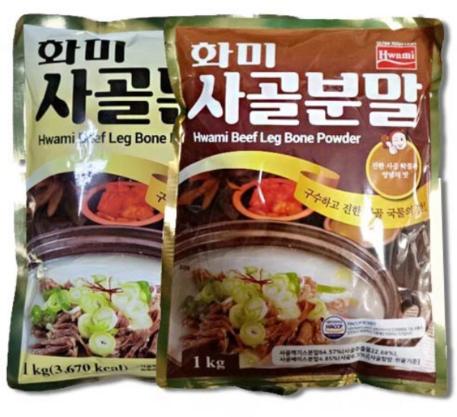화미 사골분말, 1kg, 3개