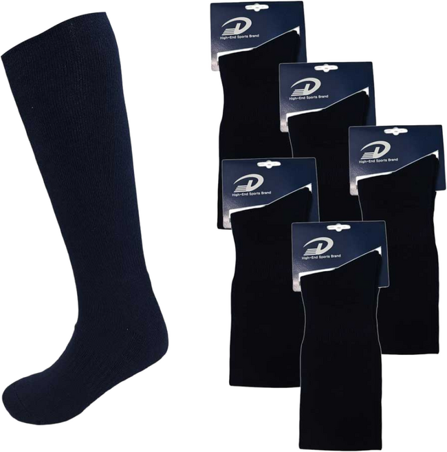 골드이스트 야구양말 스포츠양말 (5켤레 세트) 성인용/유소년용, 네이비/(5켤레 세트), 1개
