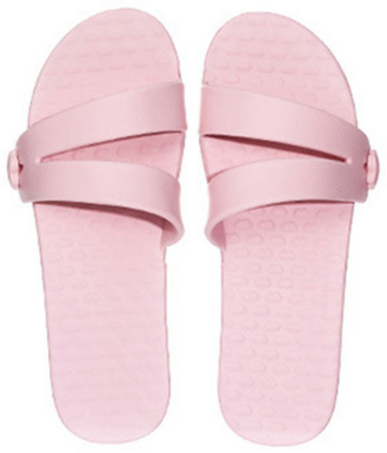 앤티스 스트랩버튼 욕실화, 핑크, 1개