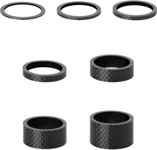 에코하이진 자전거 카본 스페이서 헤드셋 스페이스링 스템높이 조절, 1개