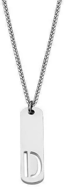 이프로 이니셜 알파벳 팬던트 남여공용 패션목걸이