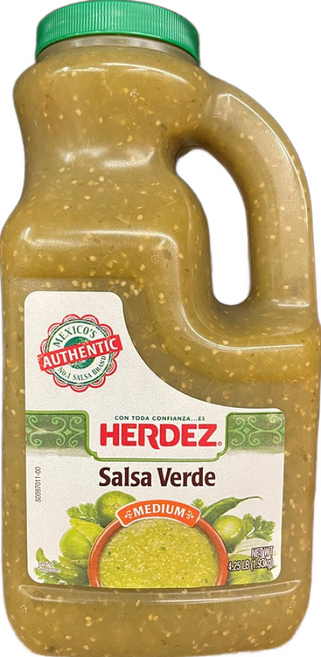 헤르데즈 소스 살사 베르데 미디엄 1.93kg Herdez Salsa Verde, 1개