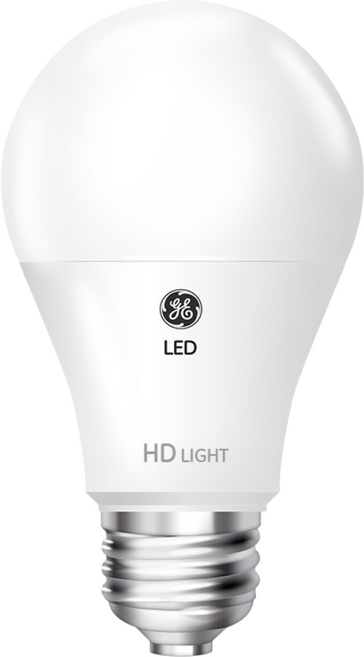 GE HD 삼파장LED전구 9W E26전구 CRI90, 주광색(하얀빛), 1개, 주광색