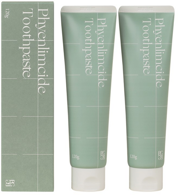 방방곳곳 잇몸 시린이 임산부 입냄새 구취제거 구내염 잇몸에 좋은 편림치드치약 편림오일치약, 120g, 2개