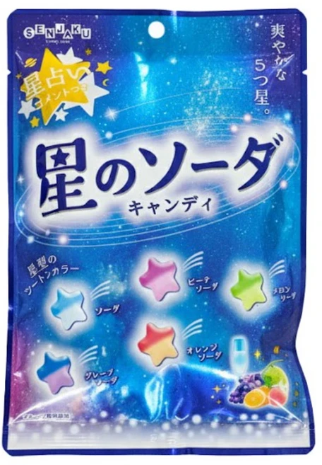 센자쿠 호시노 소다 캔디 일본 별사탕, 1개, 85g - 쿠팡