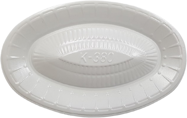 PSP 380호 회접시 정육진열 백색, 1개입, 250개