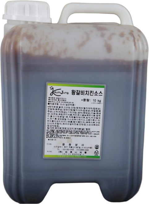 뫼루니식품 왕갈비치킨소스 10KG 간장타입 수원왕갈비통닭소스, 1개