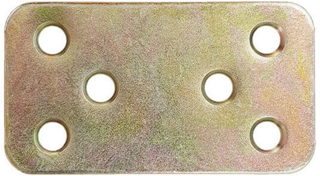 평철 (30x54mm) 천연색, 1개
