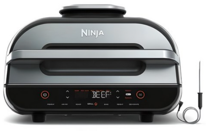 닌자 푸디 맥스 스마트 에어 그릴 5.7L, AG551KR, 블랙