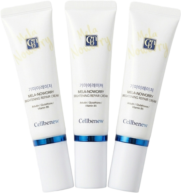 1+1+1 셀비뉴 기미 잡티 미백 크림 60g 3개 주근깨 칙칙한피부 톤업 확실한효과 [임상시험완료], 60ml