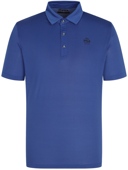PGA 남성 스트라이프 냉감 카라티셔츠 PGMTS51314