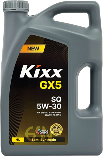 킥스 Kixx GX5 SQ 5W30 (구 G 5W30) [장갑증정], 4L, 1개
