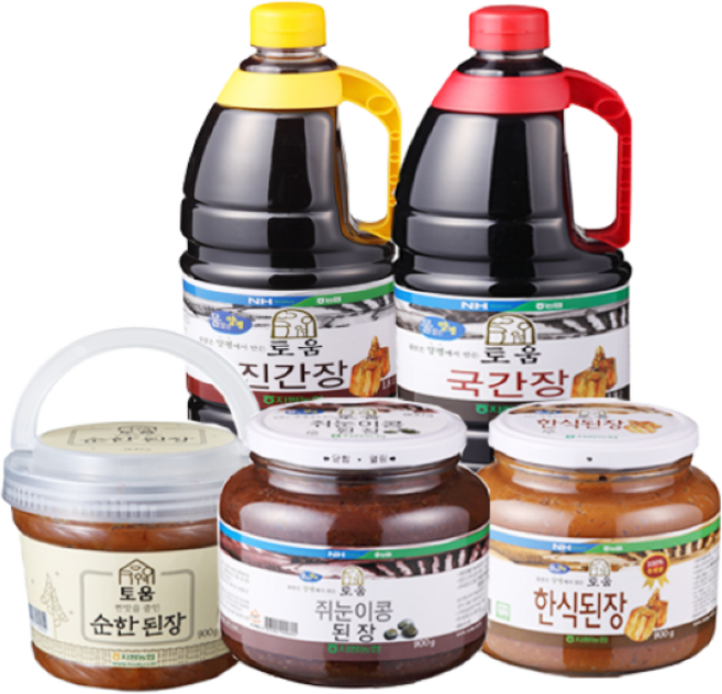 지평농협 국내산 토움 한식 진간장 900ml 1.8L, 1개