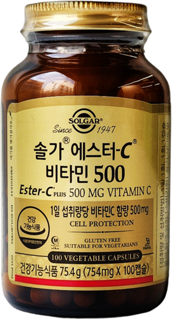 솔가 에스터C 비타민 500 + [필케이스], 1개, 100정