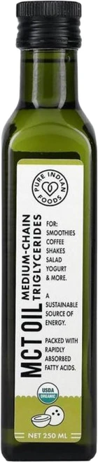 퓨어인디언푸드 MCT 오일 250ml, 2개 - 쿠팡