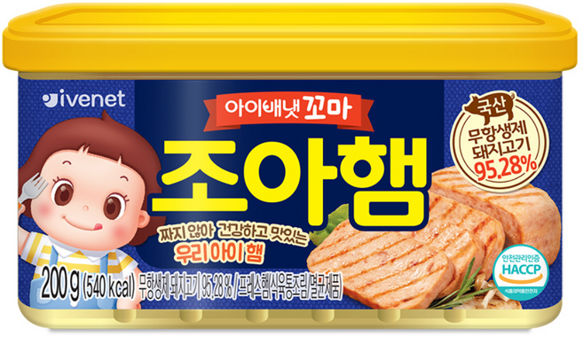 아이배냇 꼬마 조아햄 200g, 7개
