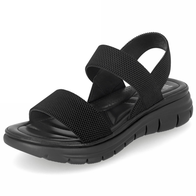 엘칸토 마쯔 여성 투 밴드 경량 샌들 4cm LCWW94M526