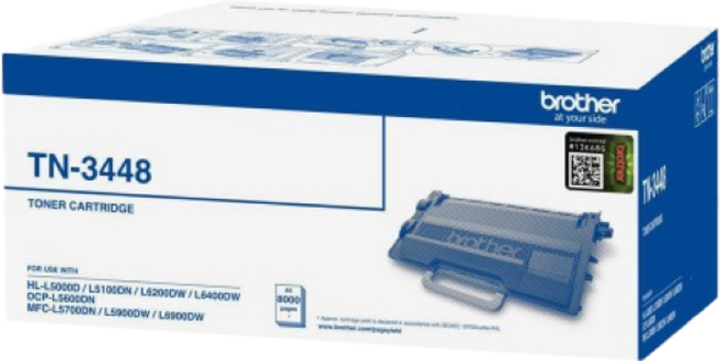 브라더 정품 TN-3448 TN-3478 TN-3498 HL-L5100DN L5200DW, 표준용량, 1개