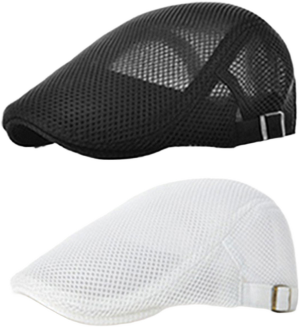 투데이리빙 1+1 메쉬 헌팅캡 여름 베레모 모자 캡모자 여름용 메쉬캡 망사 통풍 골프 등산 운동 스포츠