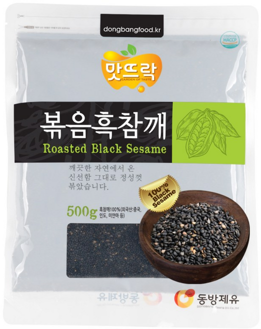 맛뜨락 고소한 볶음 흑임자 검은깨 검정깨 흑참깨, 1개