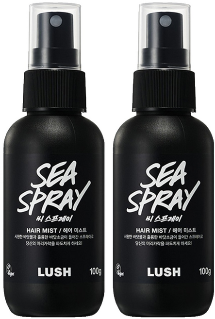 러쉬 씨 스프레이 헤어 미스트, 100g, 2개