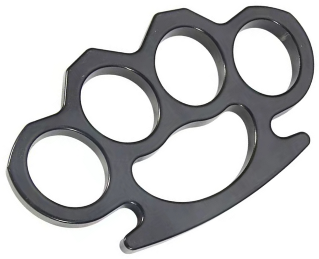 택티 고강도 합금 호신용 너클, 1개