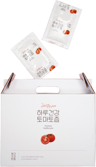 아침마당 대추방울토마토즙(저온착즙) 10포/30포/50포, 50개, 125ml