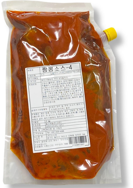소스텍 짬뽕소스 2kg, 1개