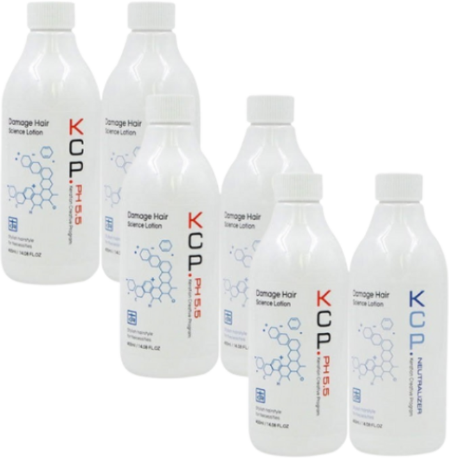 KCP 세이루 케라티온 크리닉 pH5.5 산성펌제 1제 2제 400ml X 3개
