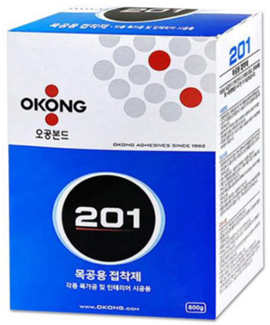 오공 목공용 접착제 800g 201 205, 1개