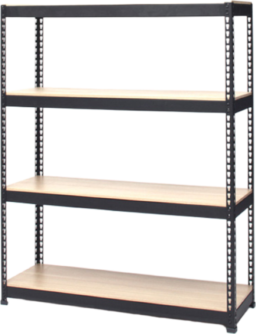 무볼트 조립식 앵글 철제 선반, 화이트앵글 3단