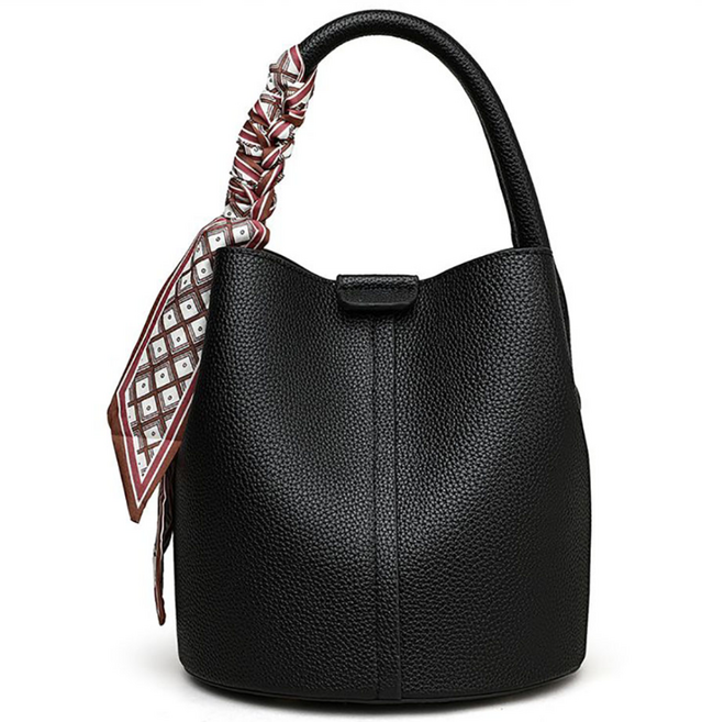 미나 여성 가방 대용량 토트백 데일리 숄더백 부드러운 소가죽 버킷백