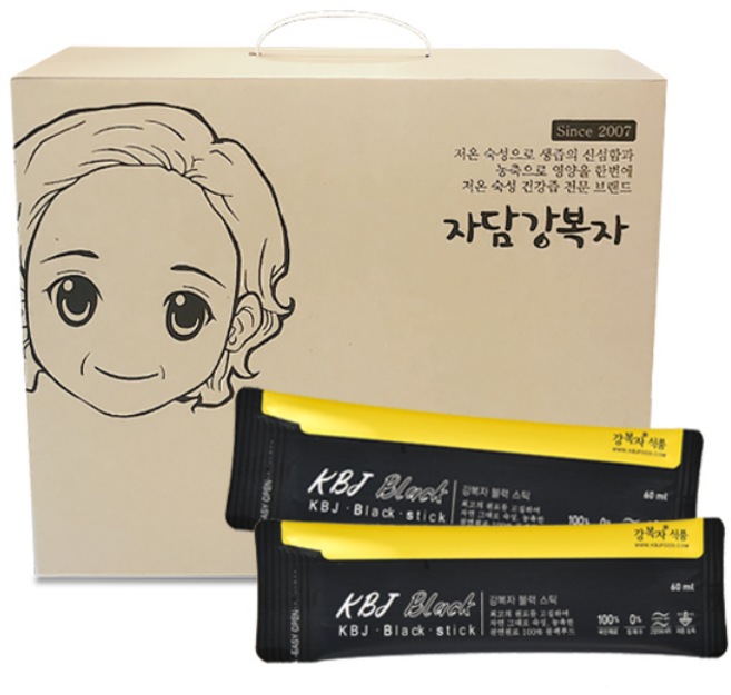 강복자 철갑상어즙 60ml x 60팩 + 랜덤샘플 / 운동선수보양식 기력회복 국내산 철갑상어 진액 효능