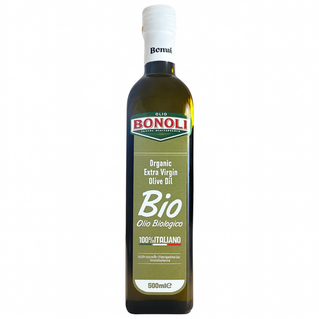 보노리 유기농 냉압착 엑스트라버진 올리브오일, 1개, 500ml