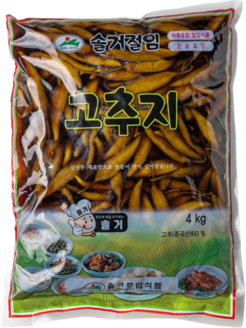 자연미가 고추지 4kg-1kg /sg, 1개, 4kg