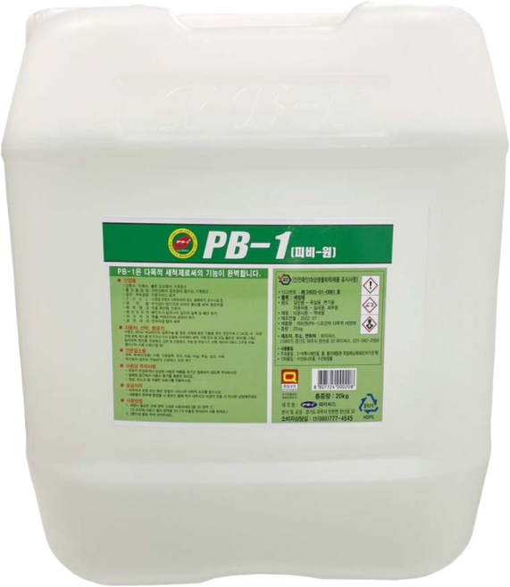 파이씨스 피비원 초강력 다목적 세정제, 18L, 1개