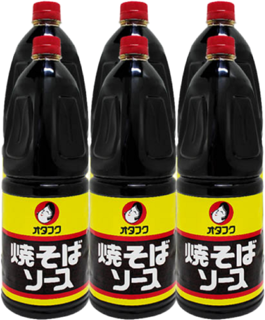 오타후쿠 야끼소바 소스 2.2kgx6개/박스 - 일식 야키소바 업소용, 2.2kg, 6개