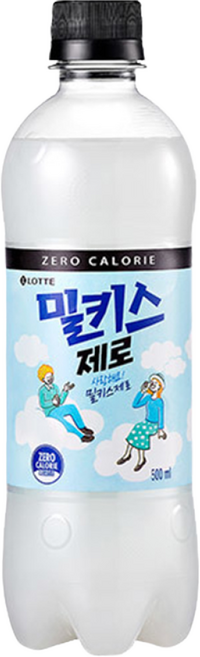 밀키스 제로 500ml, 18개