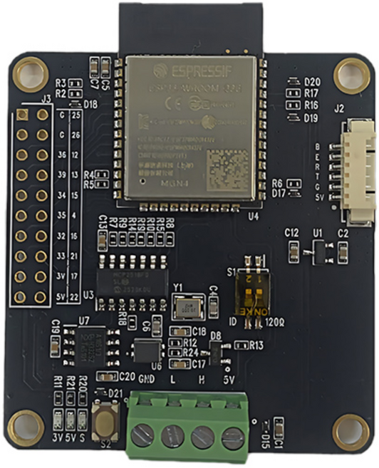 ESP32 CLASSIC FD-CAN 개발보드, 1개, 5V 내장안테나 개발자패키지